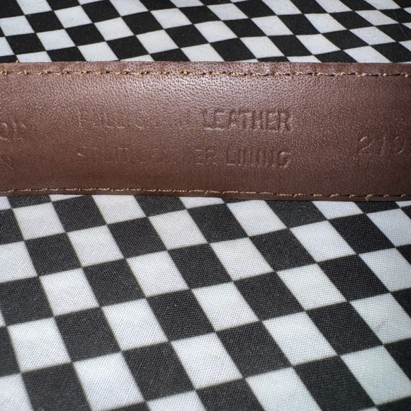 Christian Dior Men’s Glove Leather Belt 34
